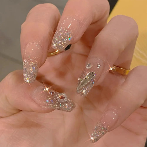 Medium Long Acrylic Fake Nails cashymart