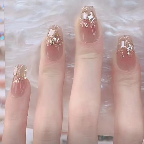  Medium Long Acrylic Fake Nails cashymart