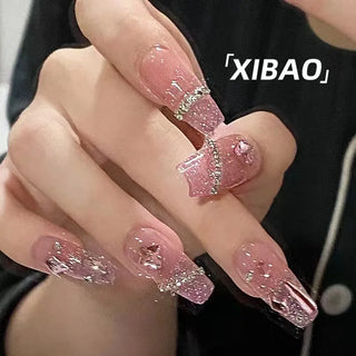  Medium Long Acrylic Fake Nails cashymart