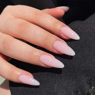  Medium-length Acrylic Almond Fake Nails cashymart