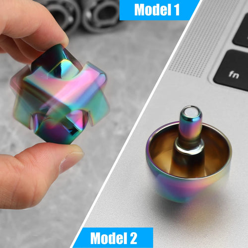  Metal Cube Spinner Fidget Toy for Stress Relief cashymart