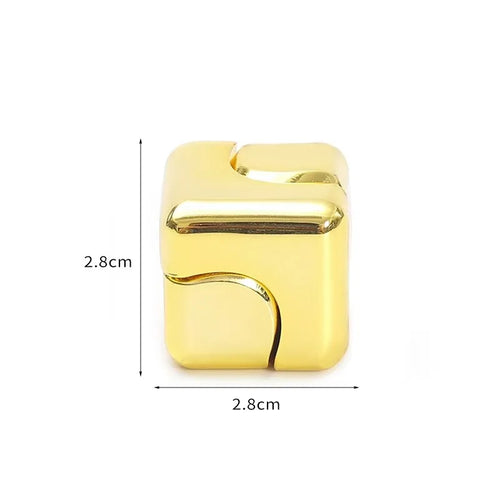  Metal Cube Spinner Fidget Toy for Stress Relief cashymart