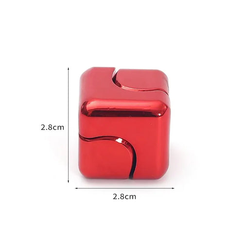  Metal Cube Spinner Fidget Toy for Stress Relief cashymart