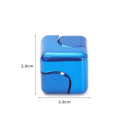  Metal Cube Spinner Fidget Toy for Stress Relief cashymart