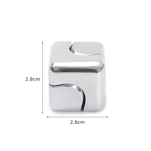  Metal Cube Spinner Fidget Toy for Stress Relief cashymart