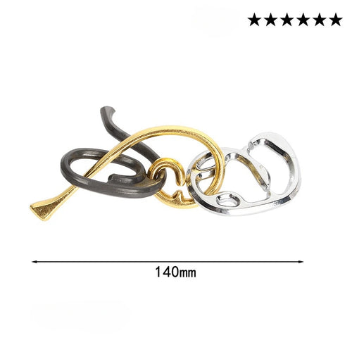  Metal Puzzle IQ Challenge Game cashymart