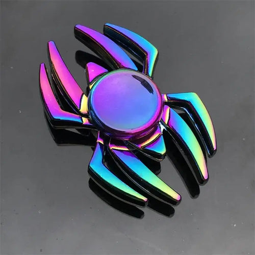  Metal Rainbow Fidget Spinner Toy for Stress Relief cashymart