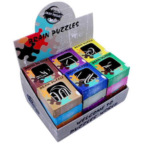  Metal Wire Puzzles cashymart