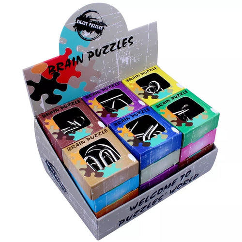  Metal Wire Puzzles cashymart