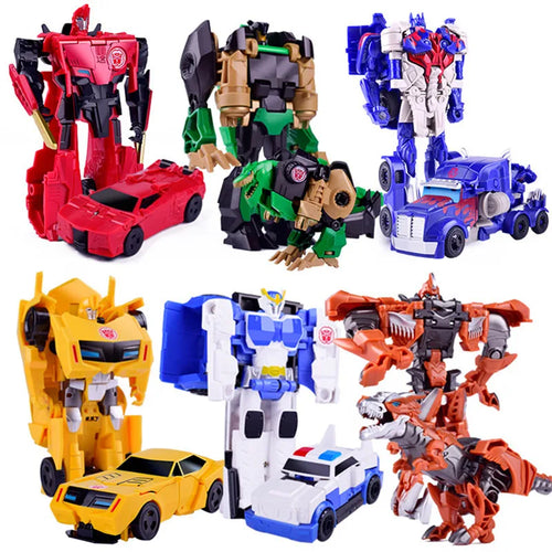  Metamorphic Car Action Doll Toy for Kids cashymart