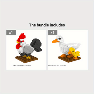  Micro Particle Animal Building Blocks cashymart