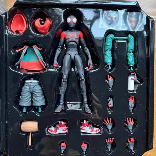  Miles Morales Spider Man Action Figure 15cm cashymart