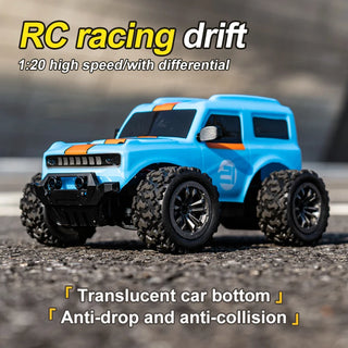  Mini 4WD RC Climbing Car - Fast 20Km/h Remote Control Toy for Kids cashymart