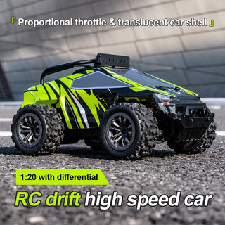  Mini 4WD RC Climbing Car - Fast 20Km/h Remote Control Toy for Kids cashymart