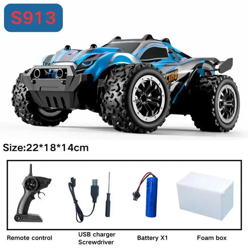  Mini 4WD RC Climbing Car - Fast 20Km/h Remote Control Toy for Kids cashymart