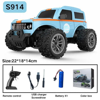  Mini 4WD RC Climbing Car - Fast 20Km/h Remote Control Toy for Kids cashymart