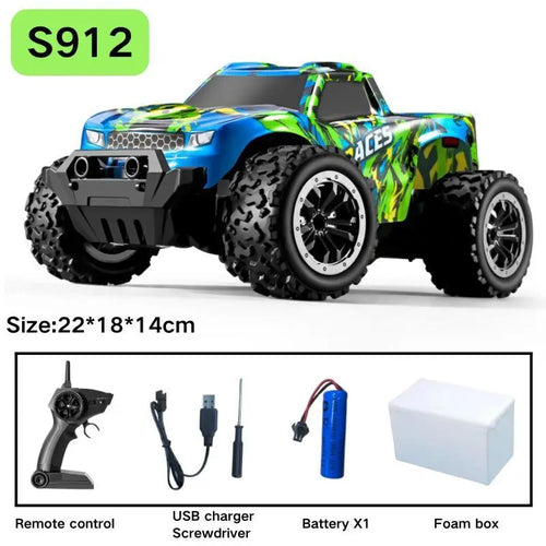  Mini 4WD RC Climbing Car - Fast 20Km/h Remote Control Toy for Kids cashymart