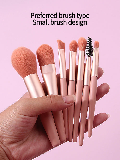  Mini 7pcs Makeup Brush Set for Beginners cashymart