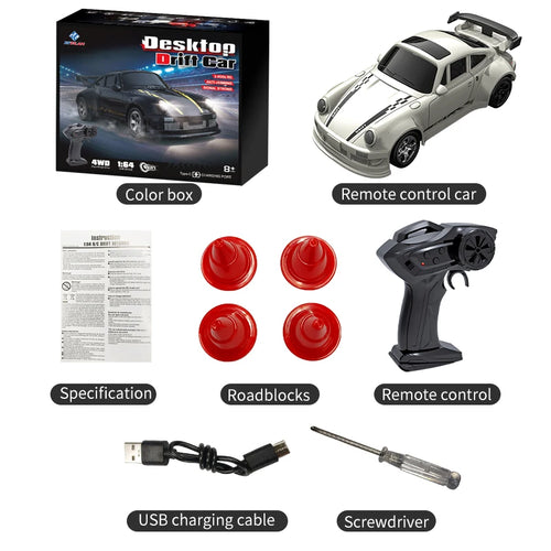  Mini Drift RC Racing Car - 4WD Remote Control Fun cashymart