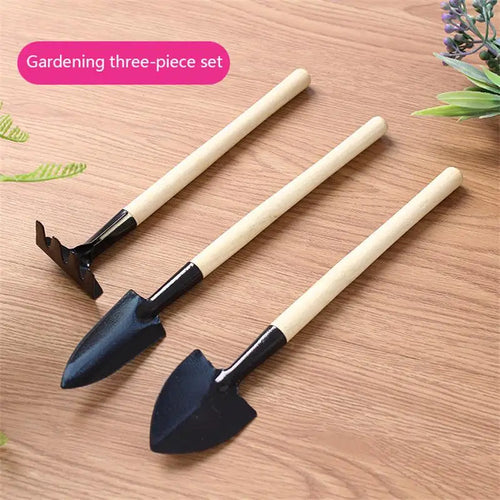  Mini Garden Tools Three-Piece Set cashymart