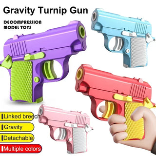  Mini Gravity Printing Toy Gun Fidget Stress Relief cashymart