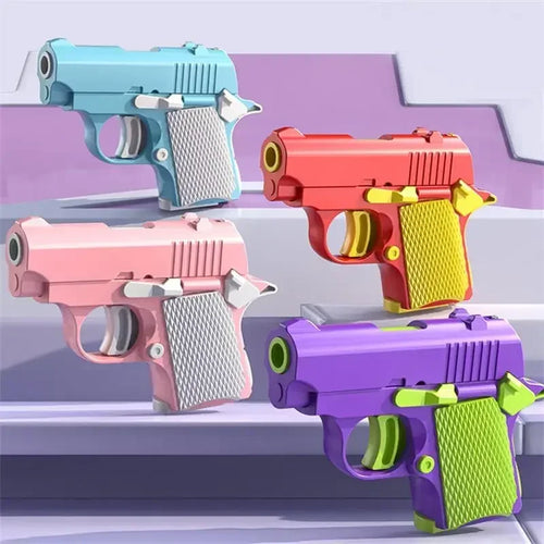  Mini Gravity Printing Toy Gun Fidget Stress Relief cashymart