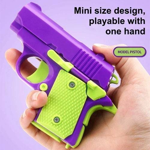  Mini Gravity Printing Toy Gun Fidget Stress Relief cashymart