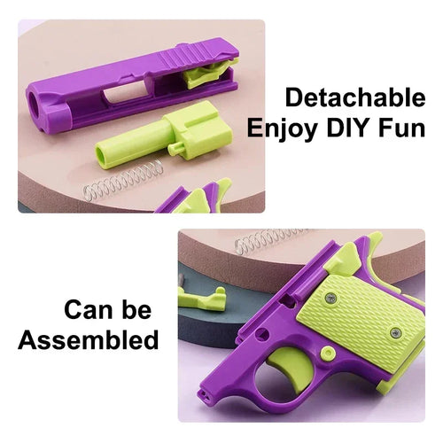  Mini Gravity Printing Toy Gun Fidget Stress Relief cashymart