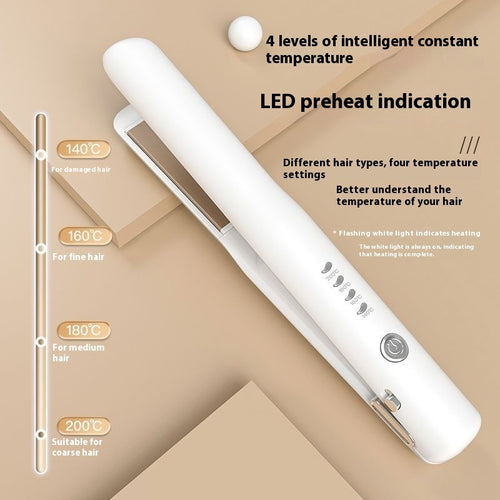  Mini Wireless Hair Straightener & Curler cashymart