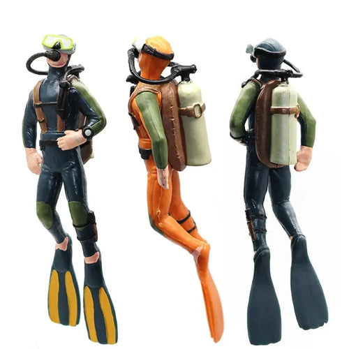  Miniature Diver Doll Scene Decoration cashymart