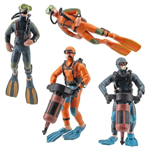  Miniature Diver Doll Scene Decoration cashymart