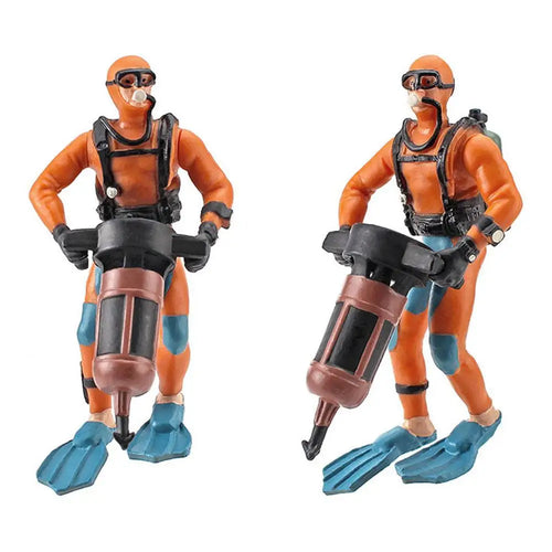  Miniature Diver Doll Scene Decoration cashymart