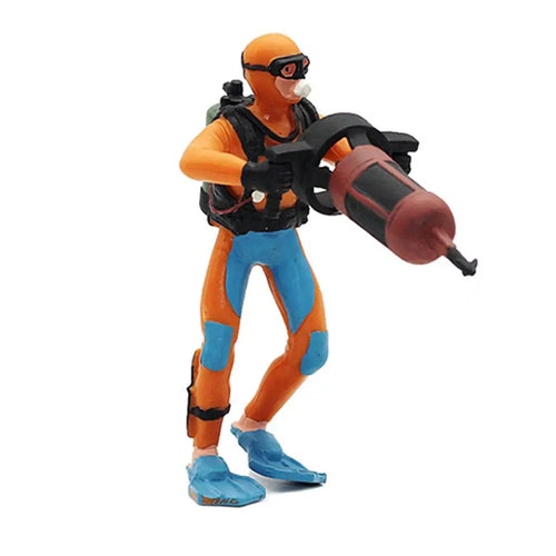  Miniature Diver Doll Scene Decoration cashymart