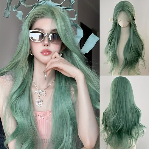 Mint Green Star Wig cashymart