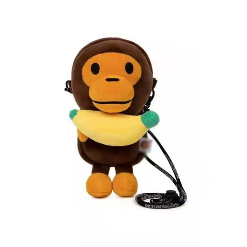  Monkey Phone Bag Plush Doll Gift cashymart