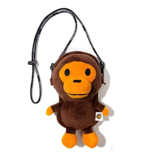  Monkey Phone Bag Plush Doll Gift cashymart