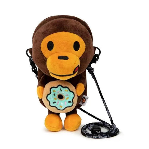  Monkey Phone Bag Plush Doll Gift cashymart