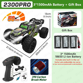  Monster Truck with LED Remote Control cashymart