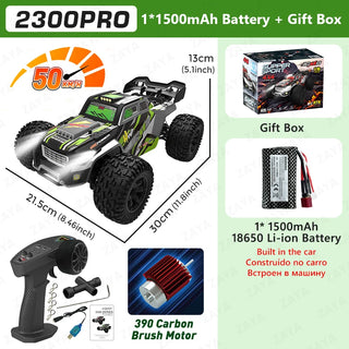  Monster Truck with LED Remote Control cashymart