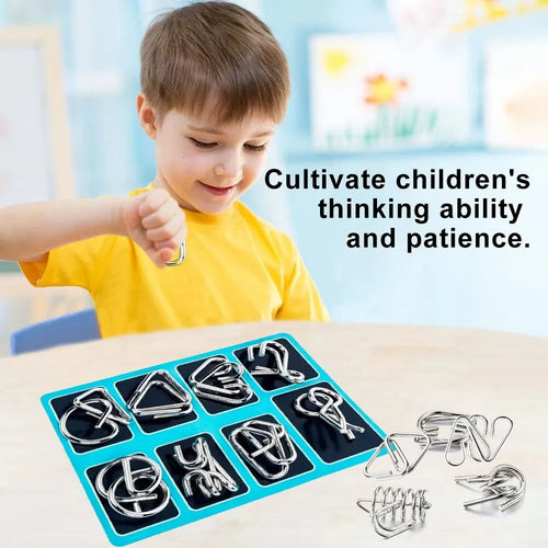  Montessori Metal Educational Toys Set cashymart