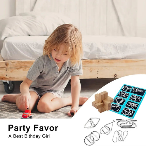  Montessori Metal Educational Toys Set cashymart