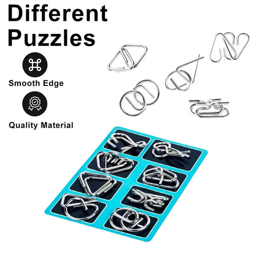 Montessori Metal Educational Toys Set cashymart
