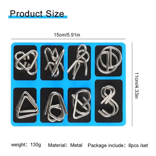  Montessori Metal Educational Toys Set cashymart