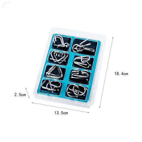  Montessori Puzzle Wire IQ Training Set cashymart