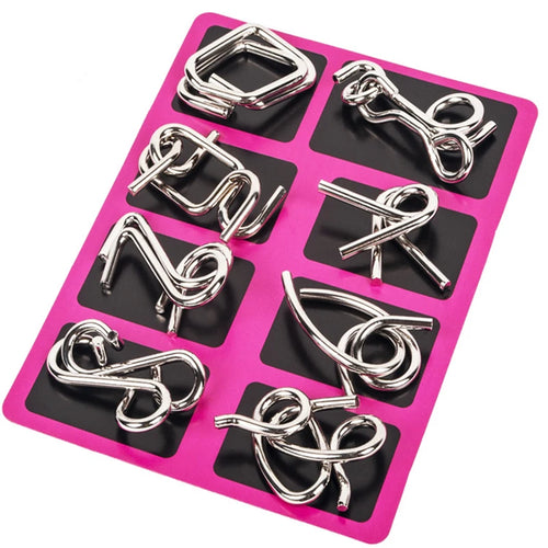  Montessori Puzzle Wire IQ Training Set cashymart
