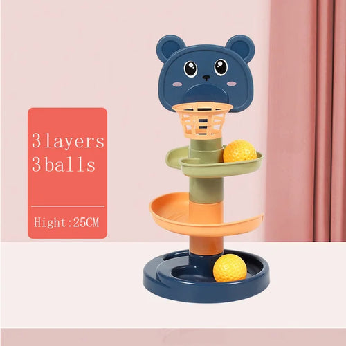  Montessori Rolling Ball Tower cashymart