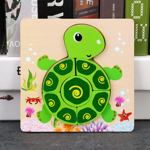  Montessori Wooden Puzzle cashymart