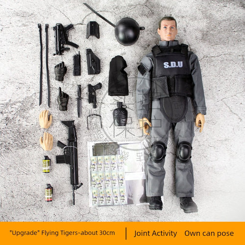  Movable Joint Military Soldier Doll cashymart