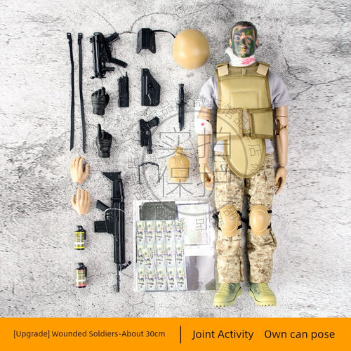  Movable Joint Military Soldier Doll cashymart