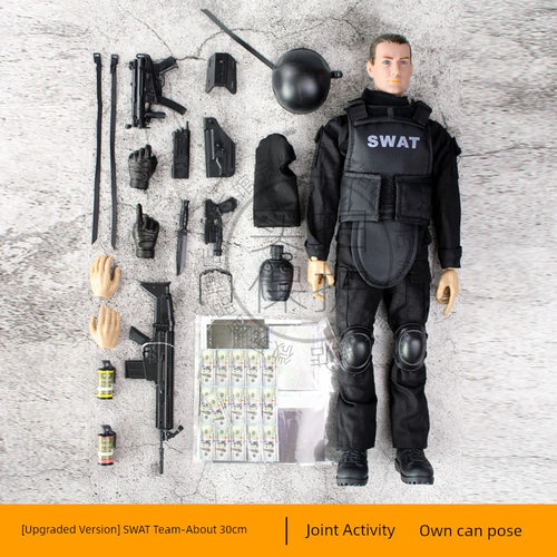  Movable Joint Military Soldier Doll cashymart